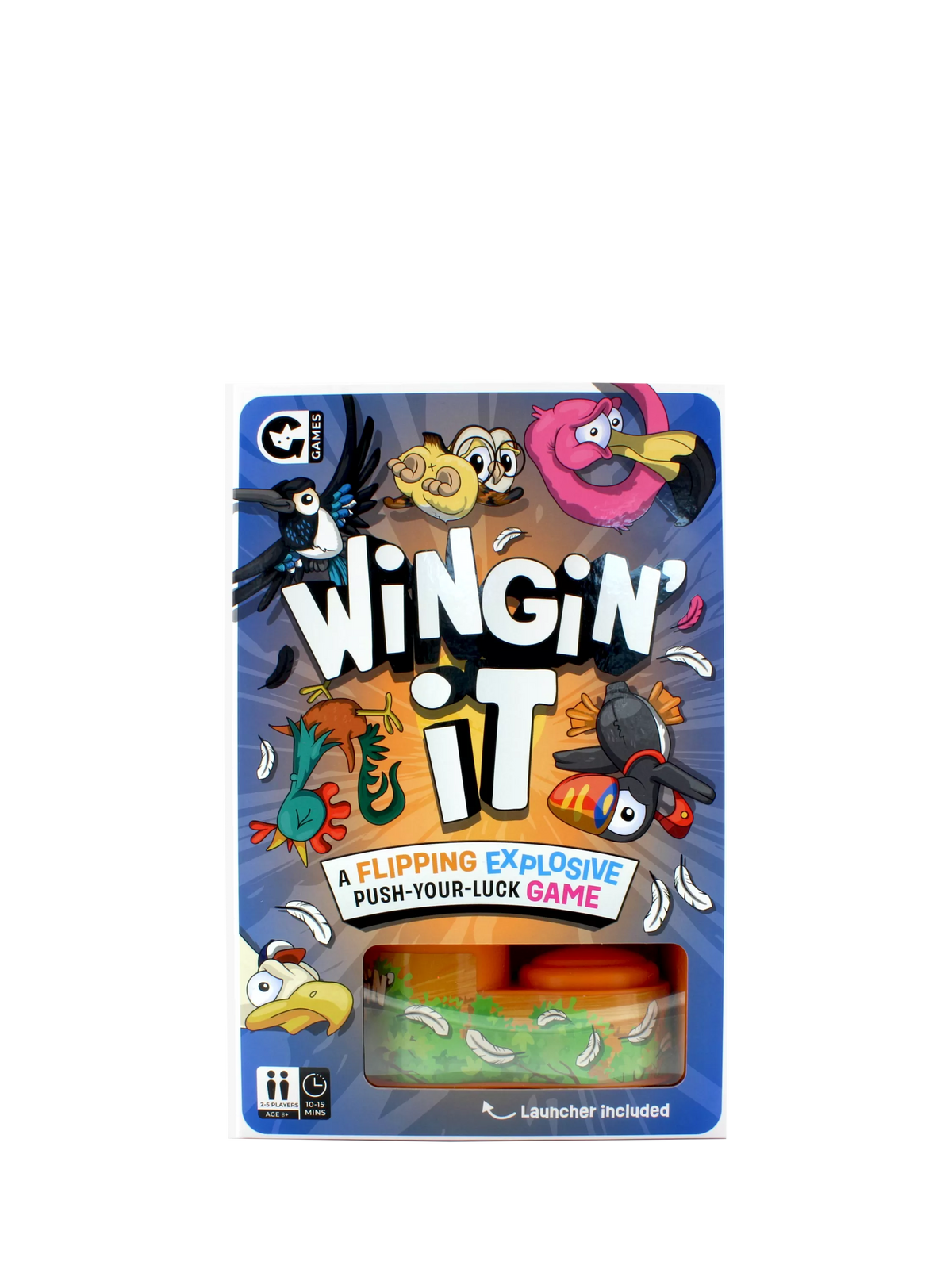 Ginger Fox Wingin' It party game, imported from the UK