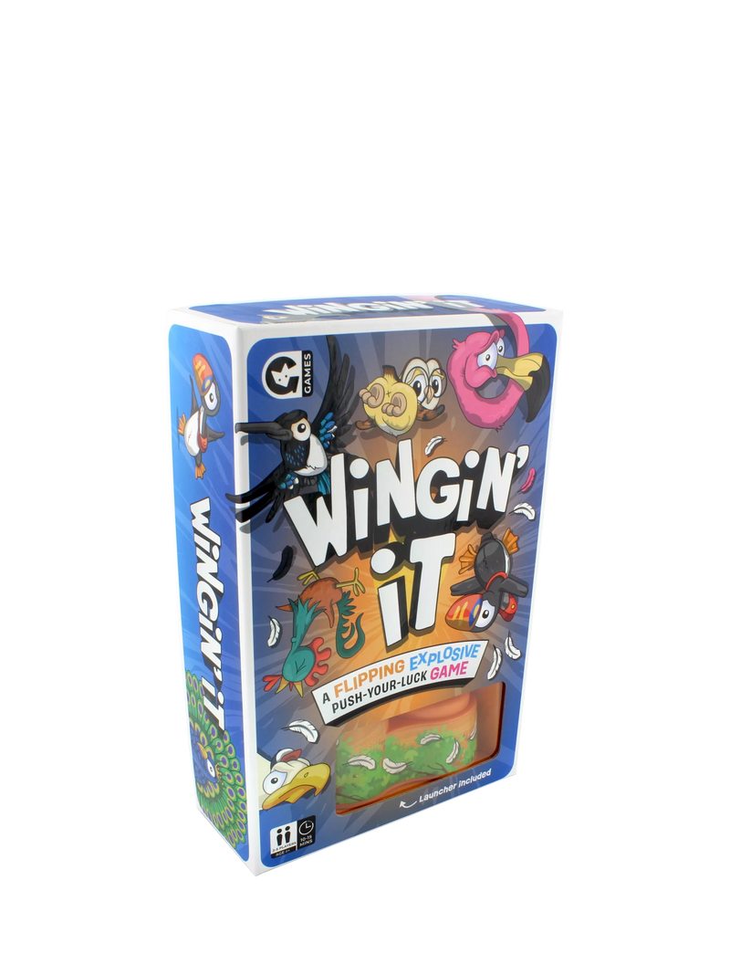 Ginger Fox Wingin' It party game, imported from the UK