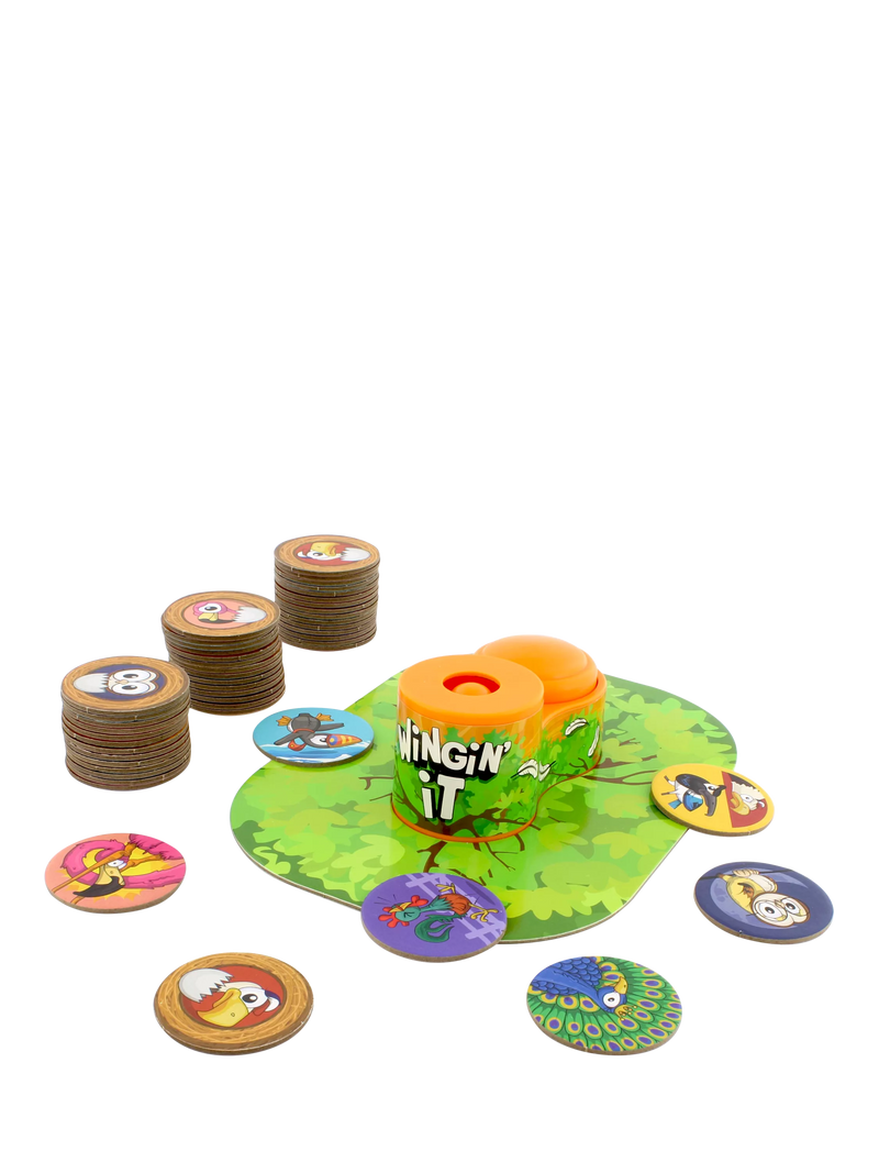 Ginger Fox Wingin' It party game, imported from the UK