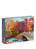 Galison 1000 piece Autumn Bow Bridge jigsaw puzzle - British product