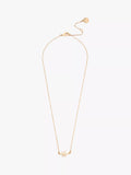 AllSaints star pave necklace and earrings set gold, UK version