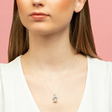 Disney Lilo and Stitch Sterling Silver pendant necklace, imported from the UK