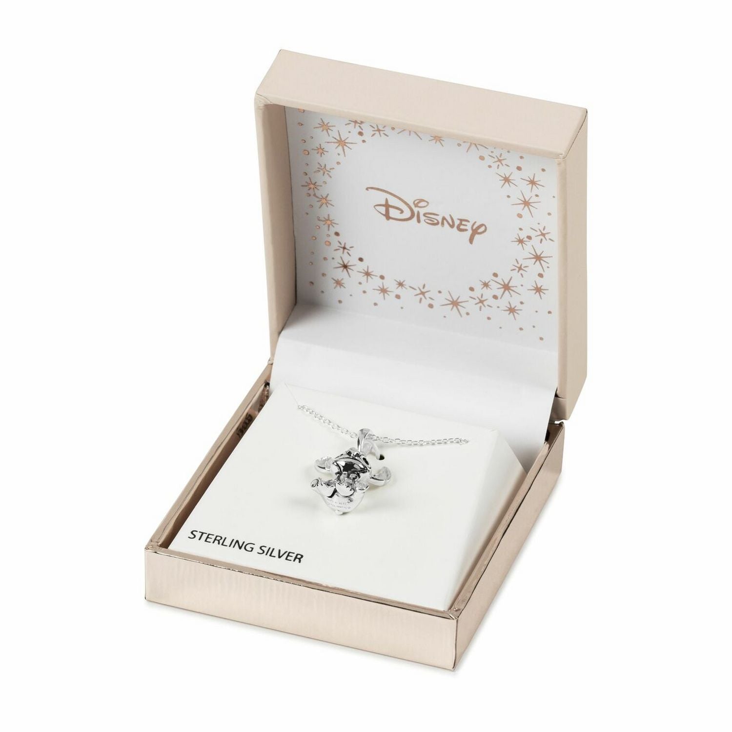 Disney Lilo and Stitch Sterling Silver pendant necklace, imported from the UK