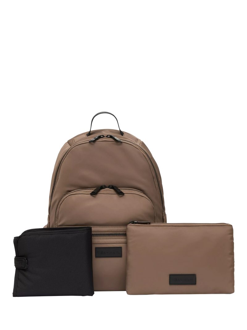 Tiba Marl Elwood backpack Mocha - British product