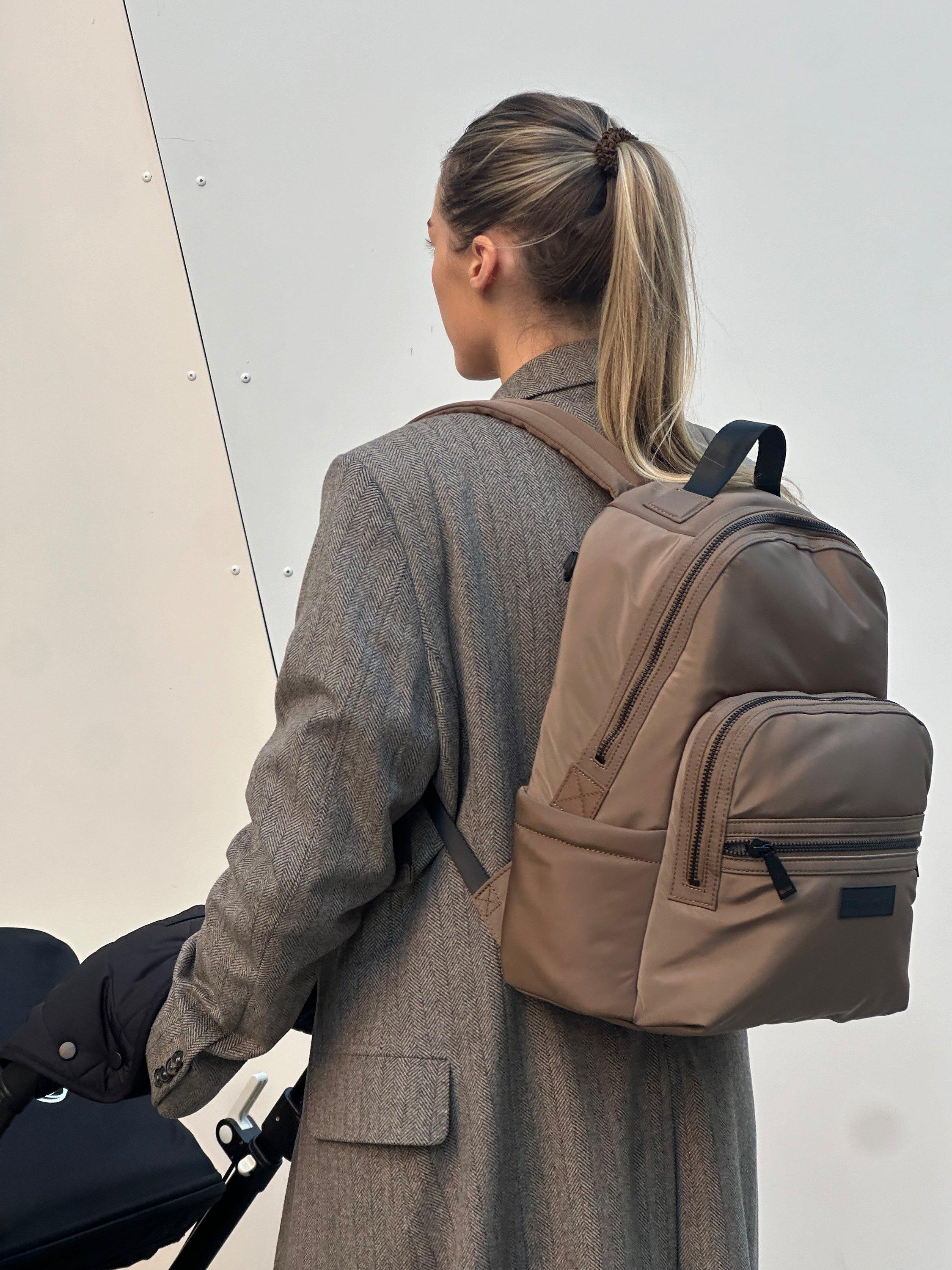 Tiba Marl Elwood backpack Mocha - British product