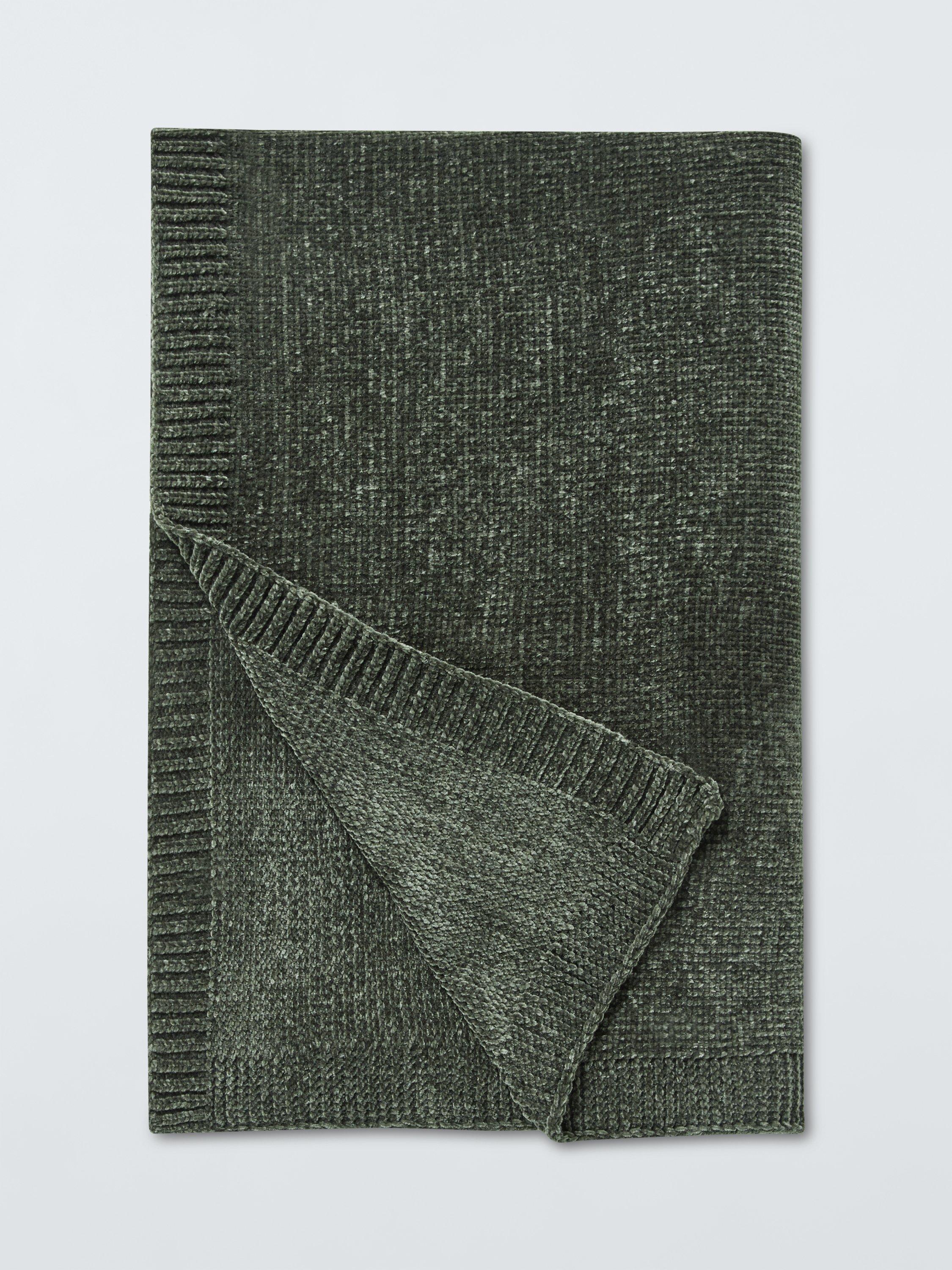 John Lewis chunky chenille throw 190x140cm, imported from the UK