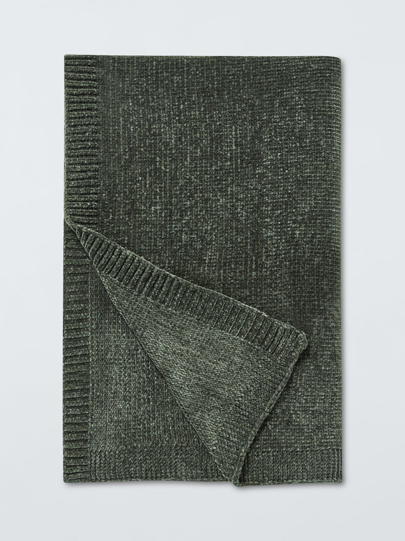 John Lewis chunky chenille throw 190x140cm, imported from the UK