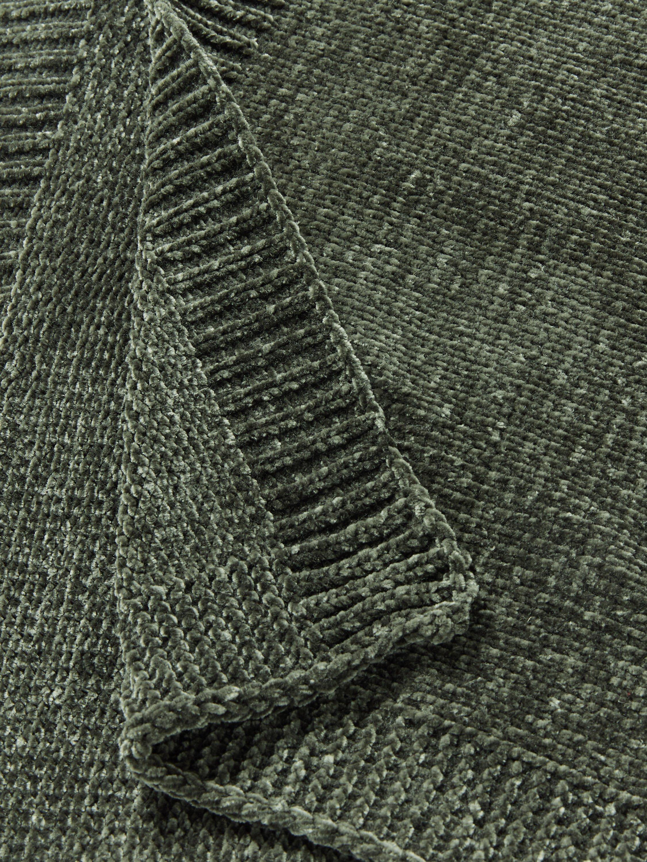 John Lewis chunky chenille throw 190x140cm, imported from the UK
