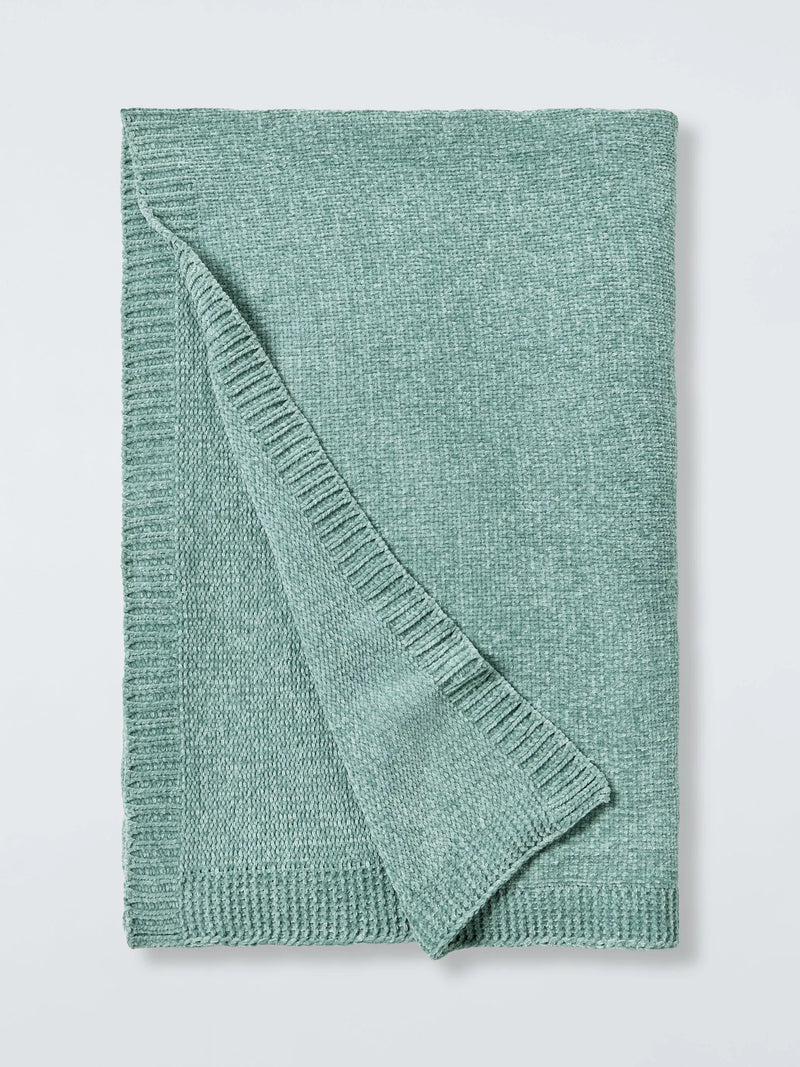 John Lewis Chunky Chenille Throw 190 x 140cm
