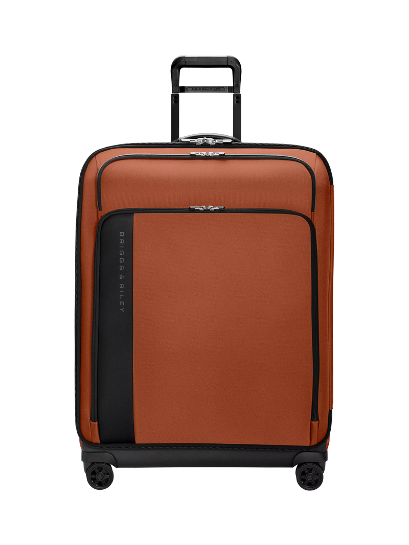 Briggs & Riley ZDX large expandable spinner suitcase, imported from the UK