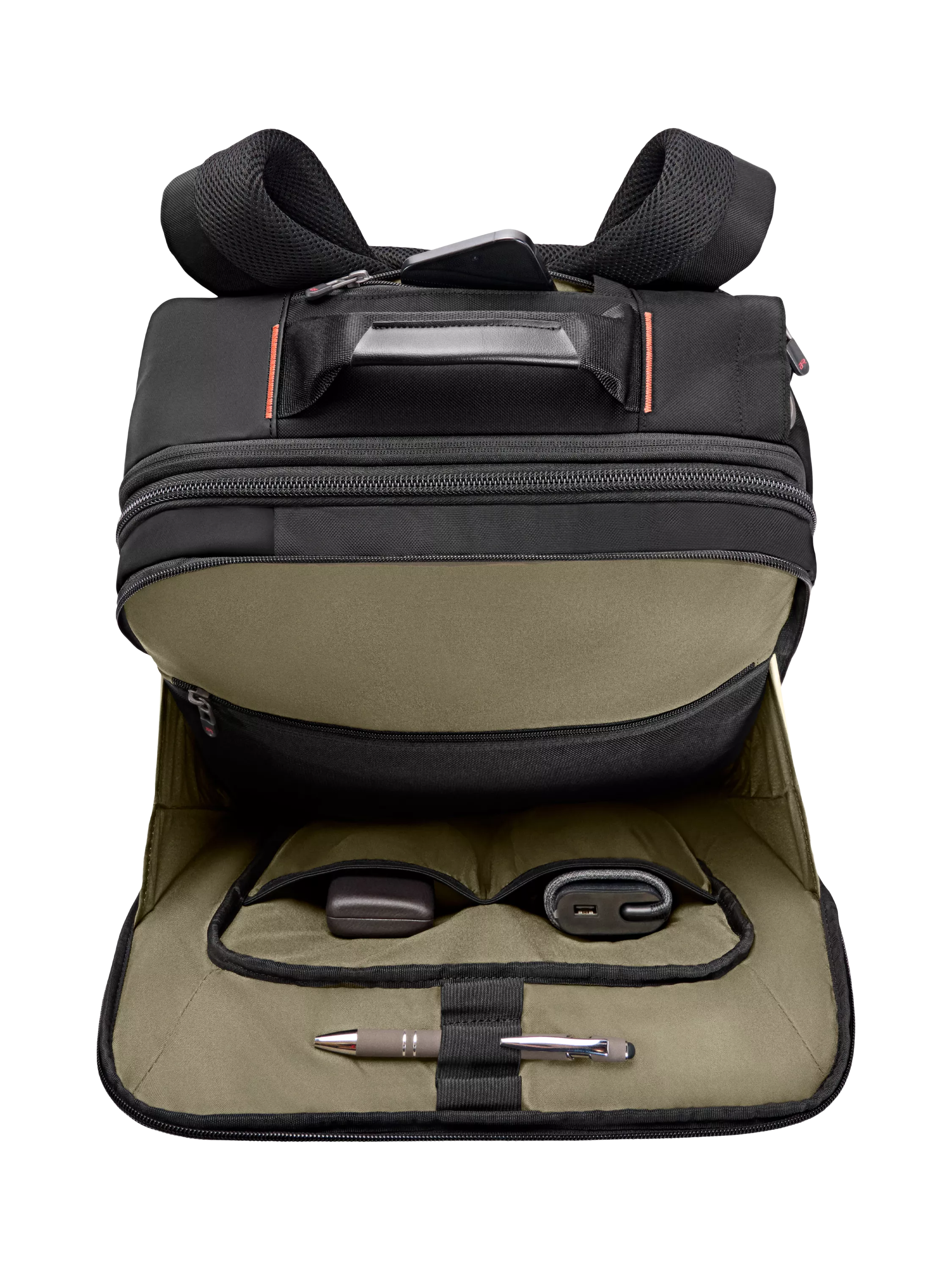 Briggs & Riley convertible backpack duffle bag 55L black, UK version