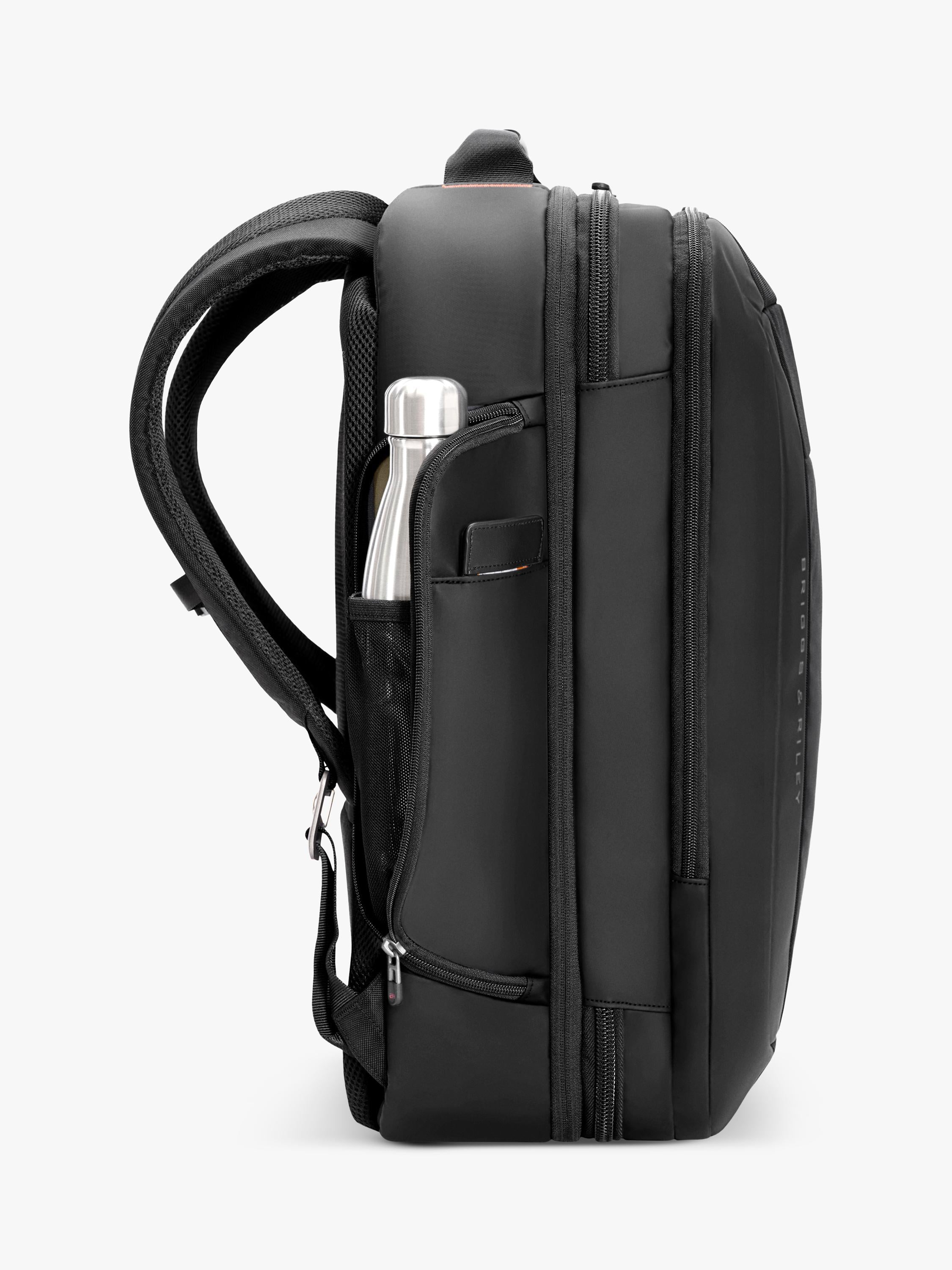 Briggs & Riley convertible backpack duffle bag 55L black, UK version