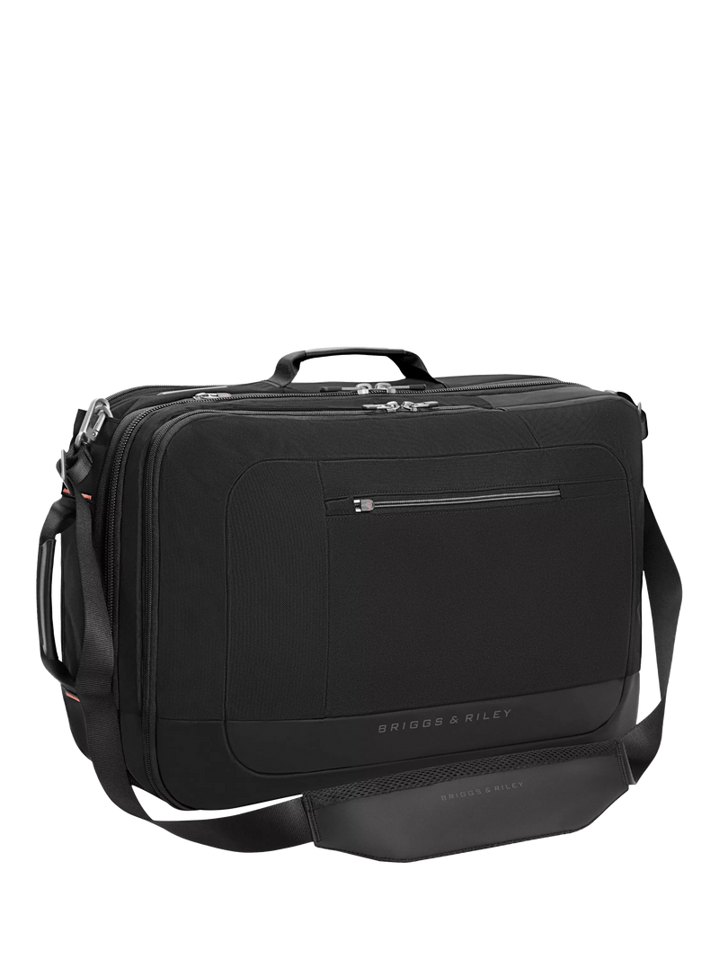 Briggs & Riley convertible backpack duffle bag 55L black, UK version
