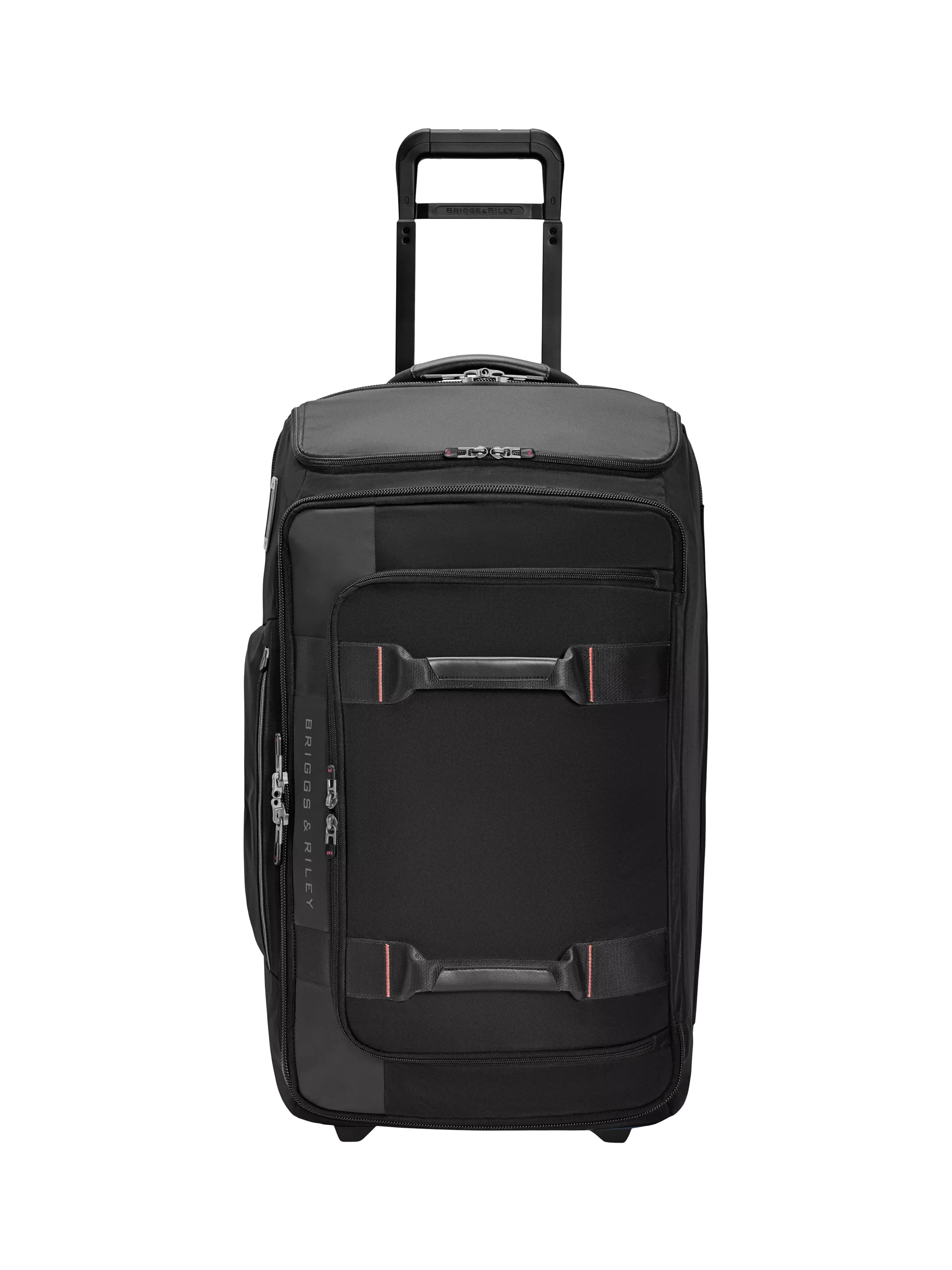 Briggs & Riley 90L upright duffle black, imported from the UK