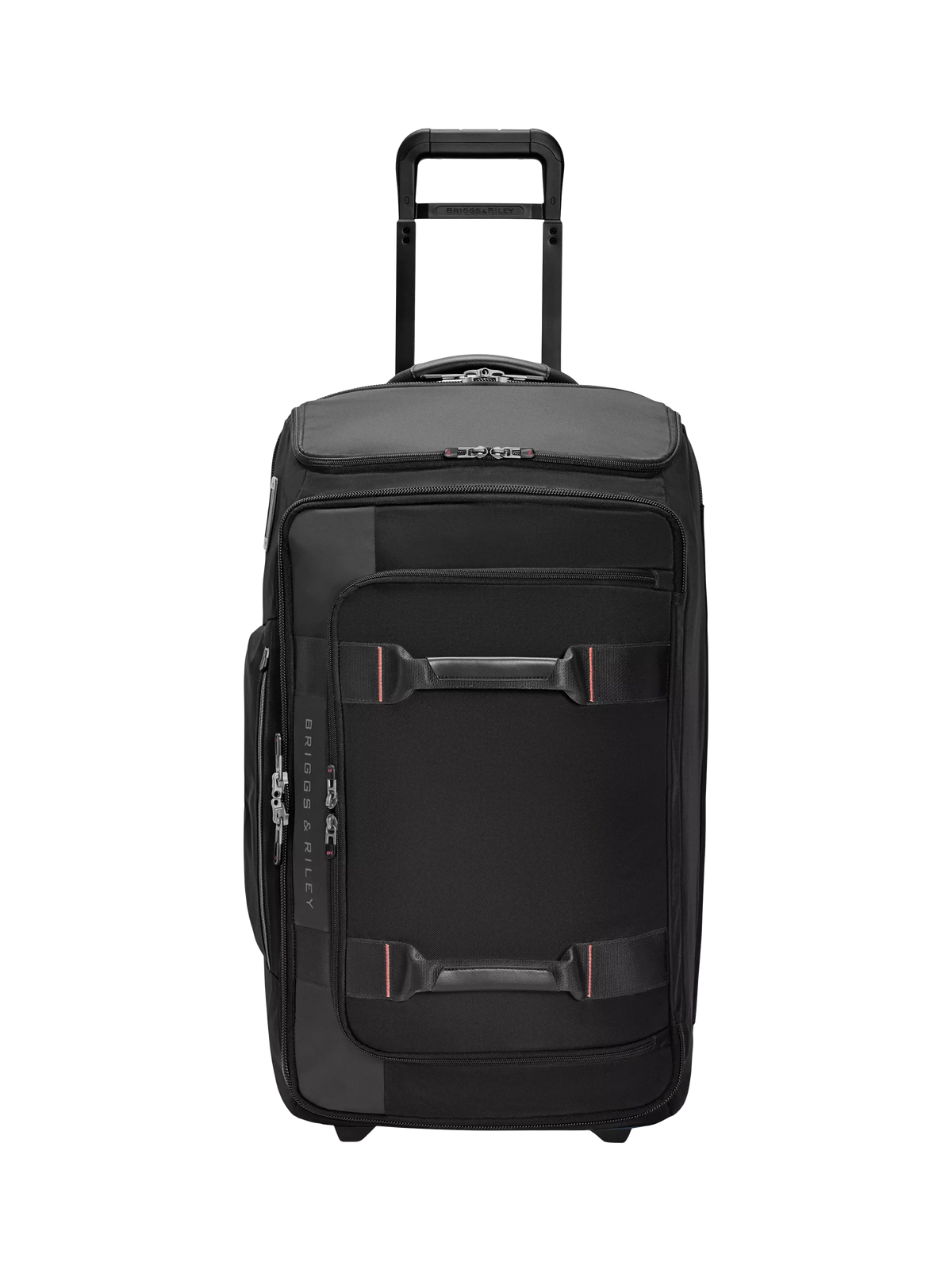 Briggs & Riley 90L upright duffle black, imported from the UK