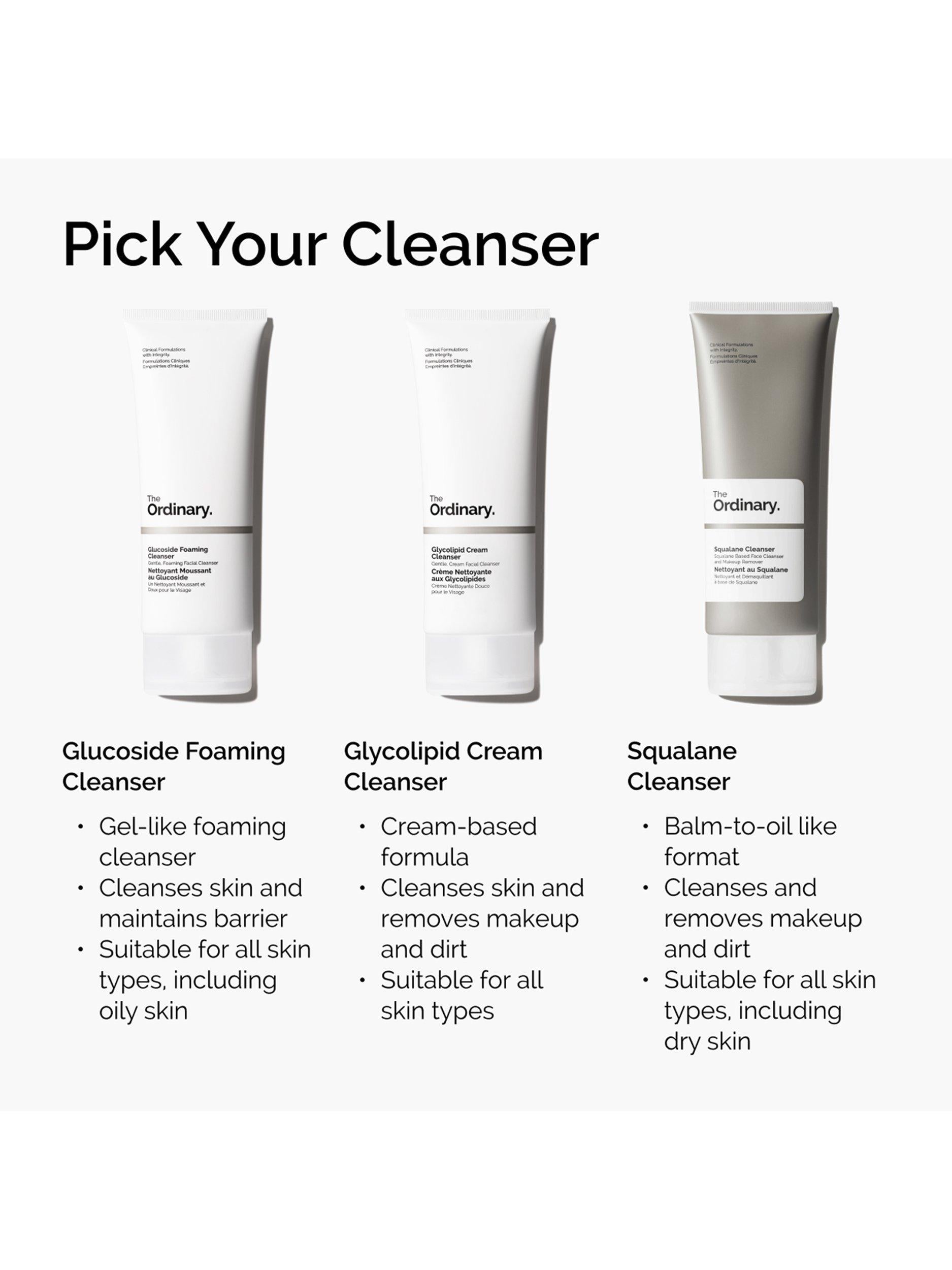 The Ordinary Squalane Cleanser 150ml skincare (British brand)