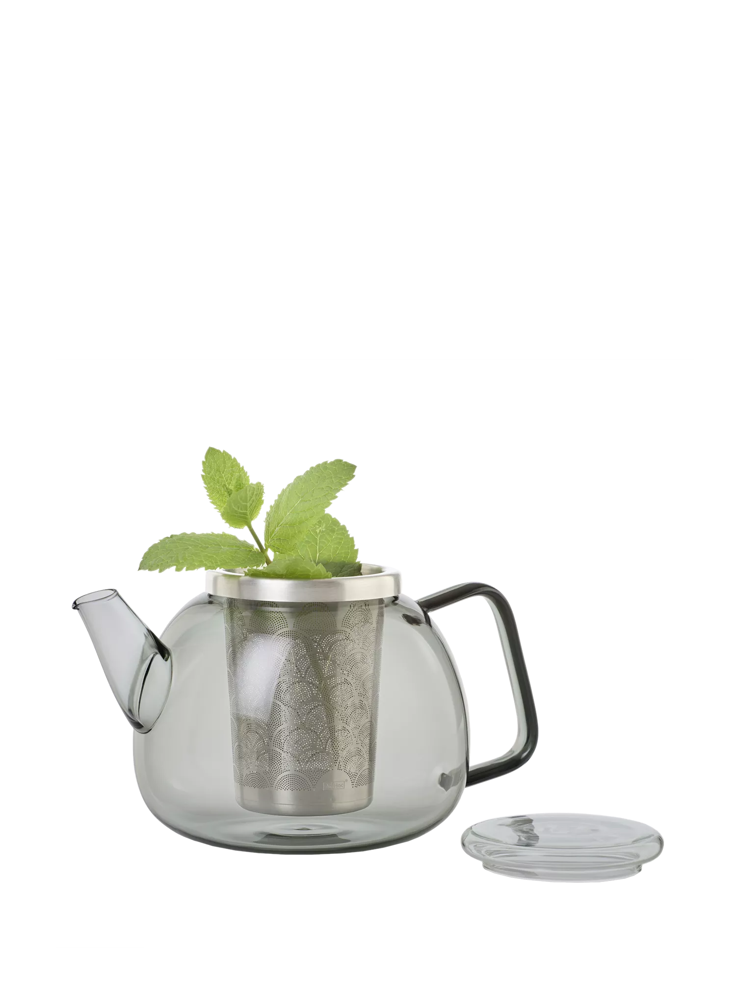 AdHoc glass teapot with tea infuser 1.2L - British product