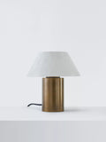 John Lewis Stonemen cone table lamp white (British brand)