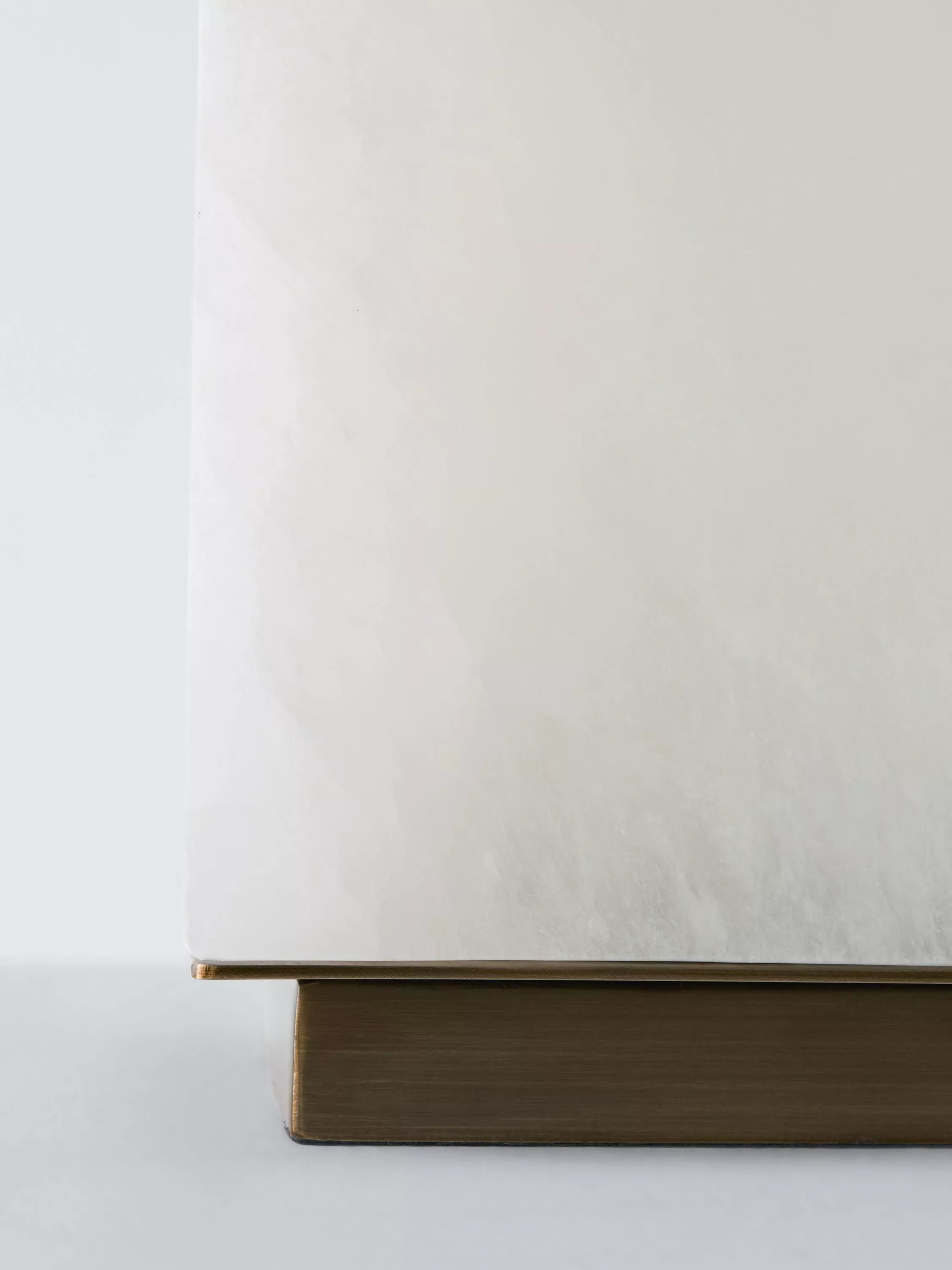 John Lewis cube table lamp white - British product