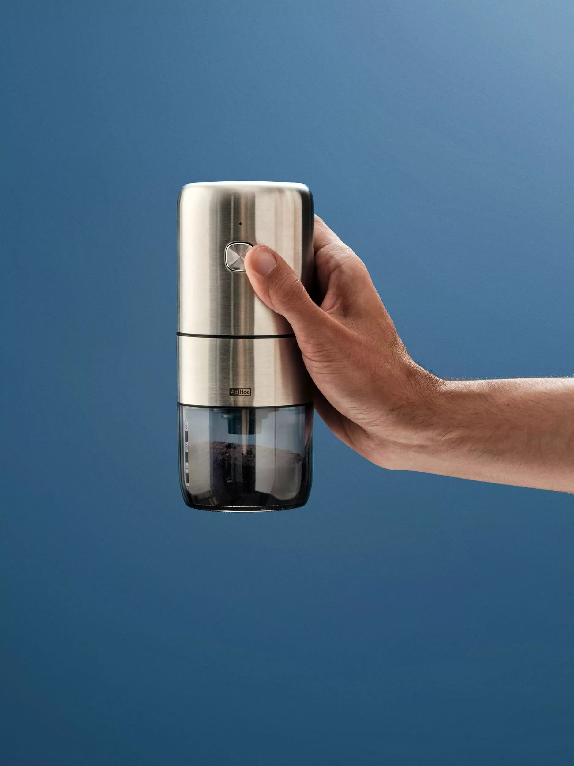 AdHoc rechargeable electronic coffee grinder - British product