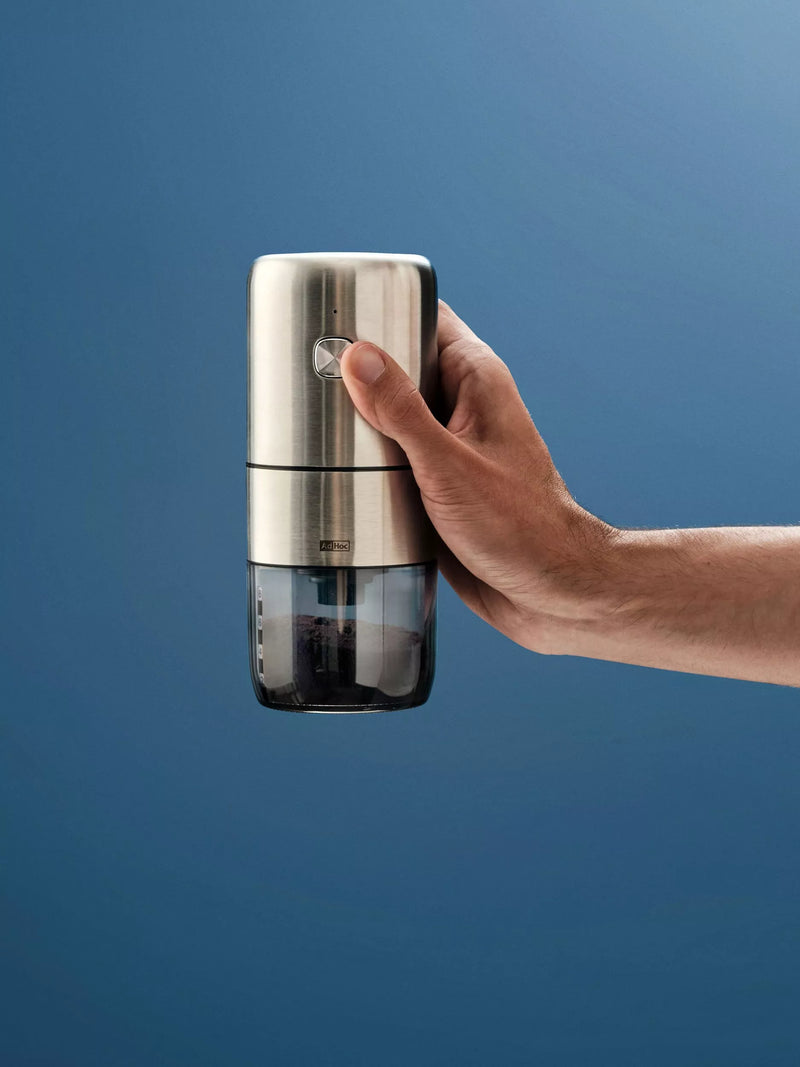 AdHoc rechargeable electronic coffee grinder - British product