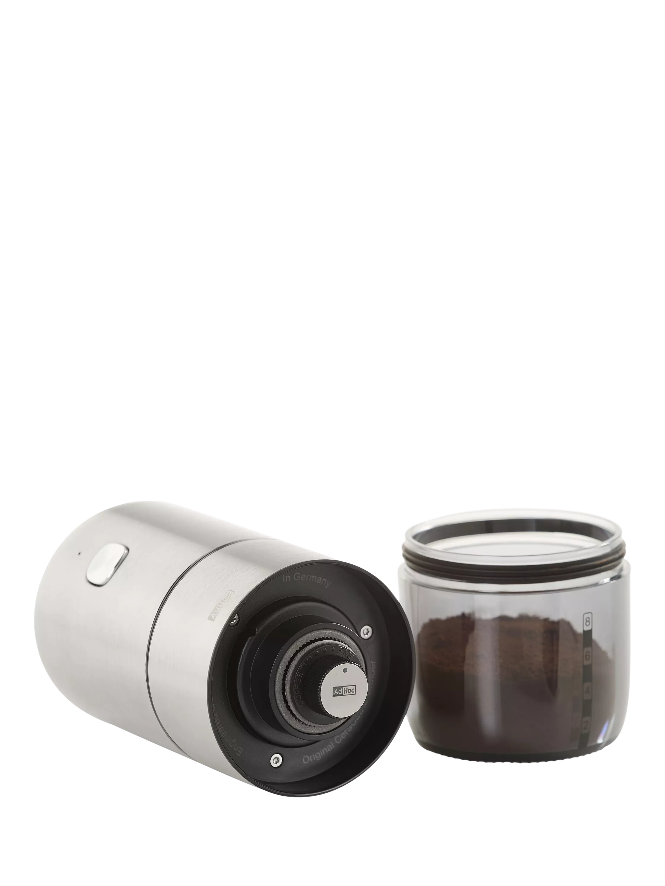 AdHoc rechargeable electronic coffee grinder - British product