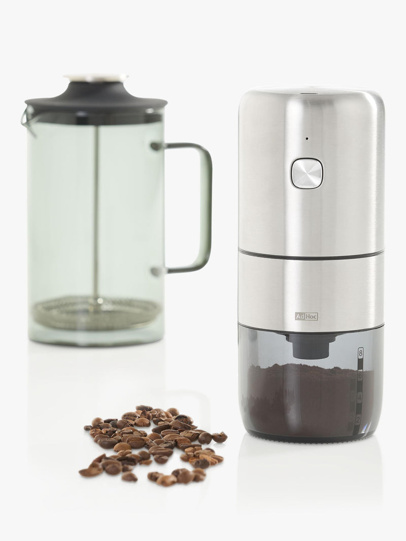 AdHoc rechargeable electronic coffee grinder - British product