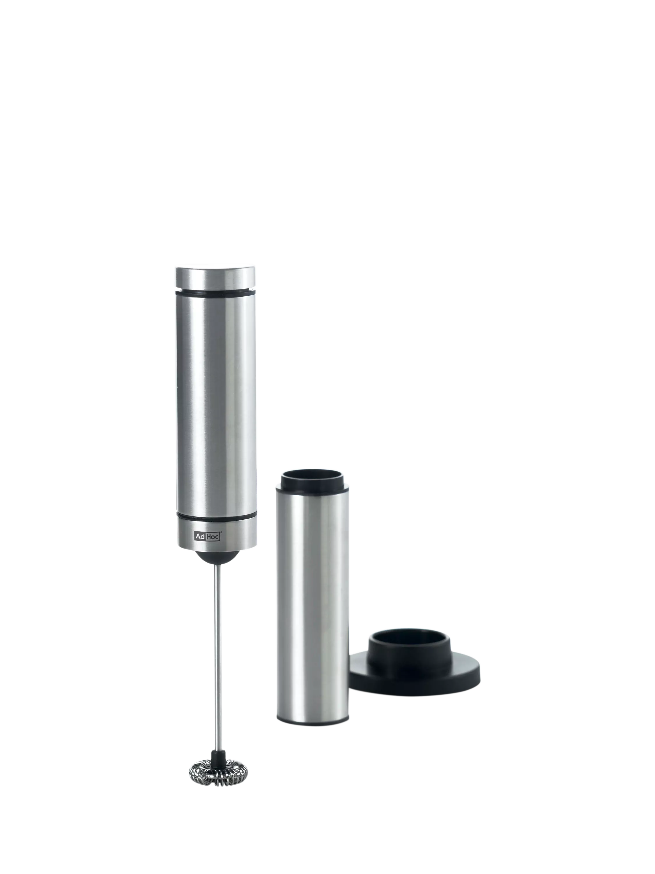 AdHoc Rapid Stainless Steel coffee milk frother - British product