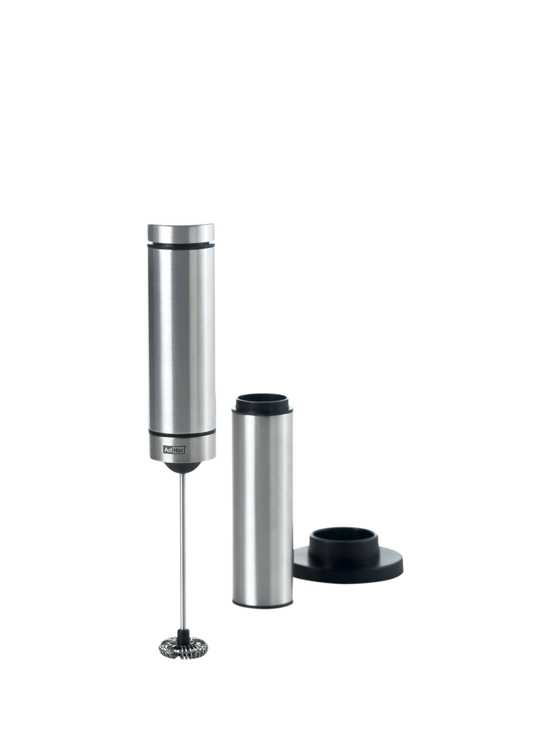 AdHoc Rapid Stainless Steel coffee milk frother - British product