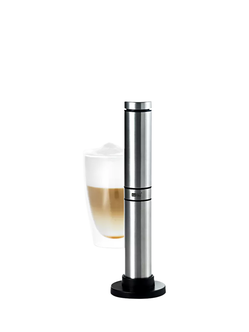 AdHoc Rapid Stainless Steel coffee milk frother - British product