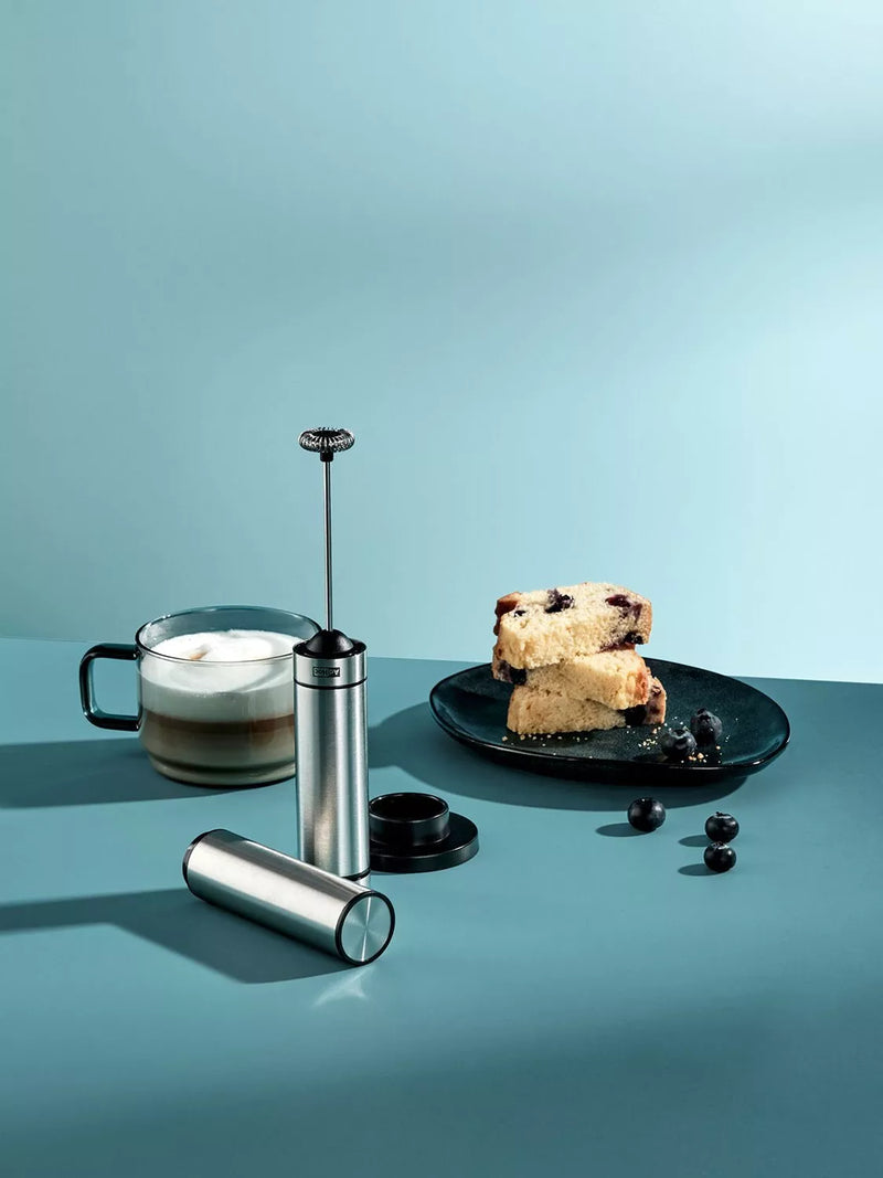 AdHoc Rapid Stainless Steel coffee milk frother - British product