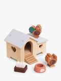 Le Toy Van wooden chicken coop playset (British brand)