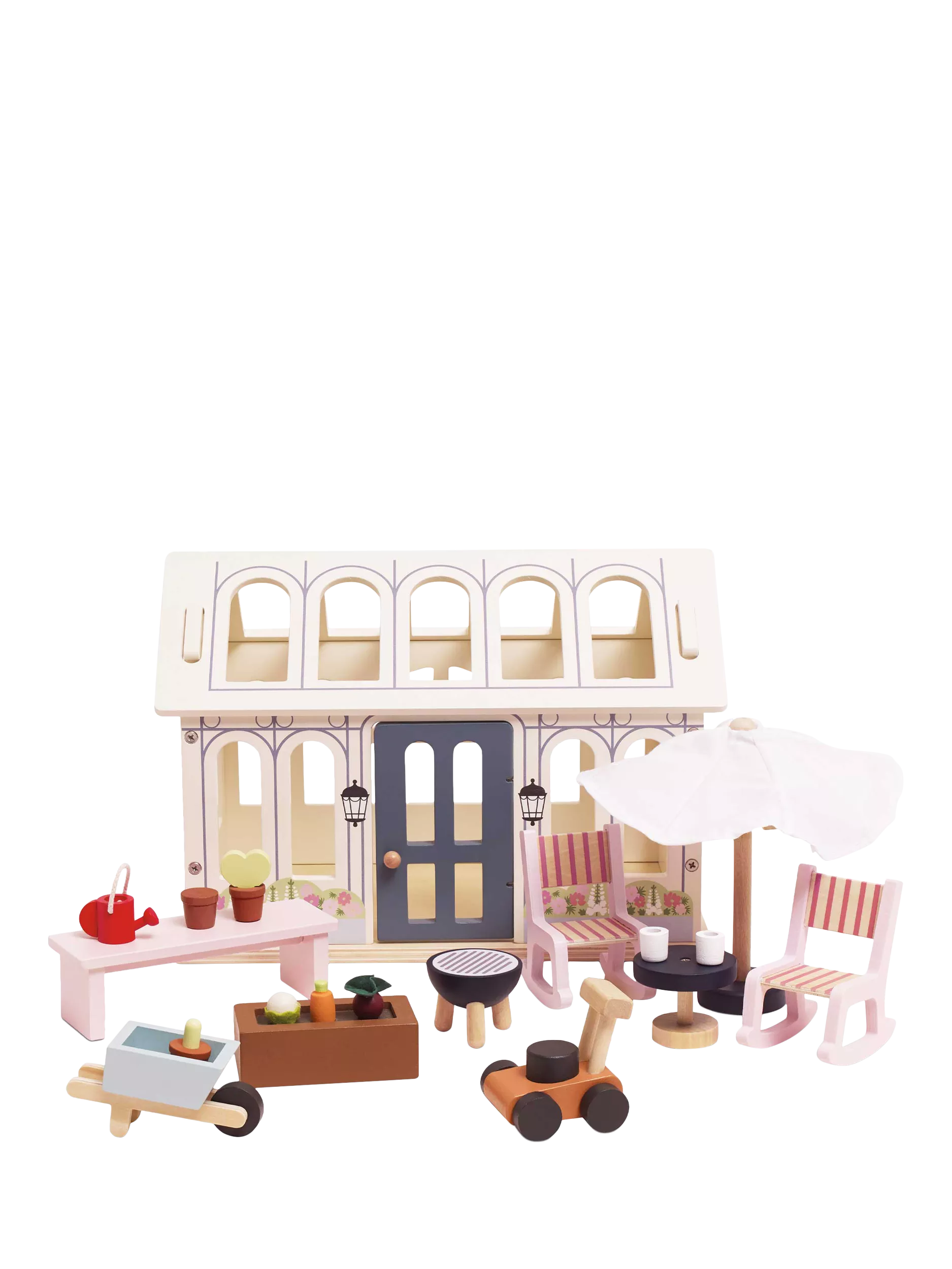 Le Toy Van conservatory extension play set, UK version