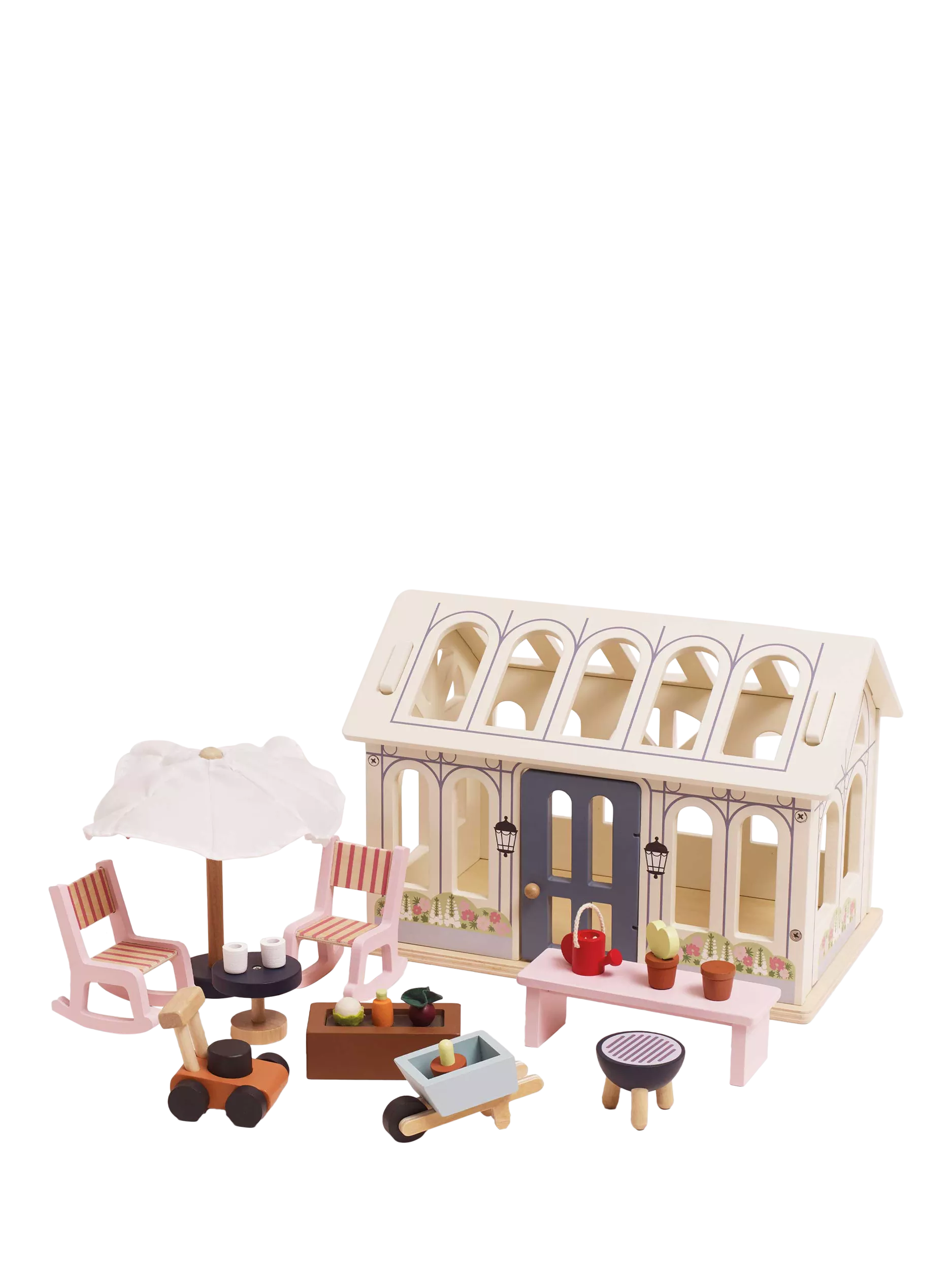 Le Toy Van conservatory extension play set, UK version
