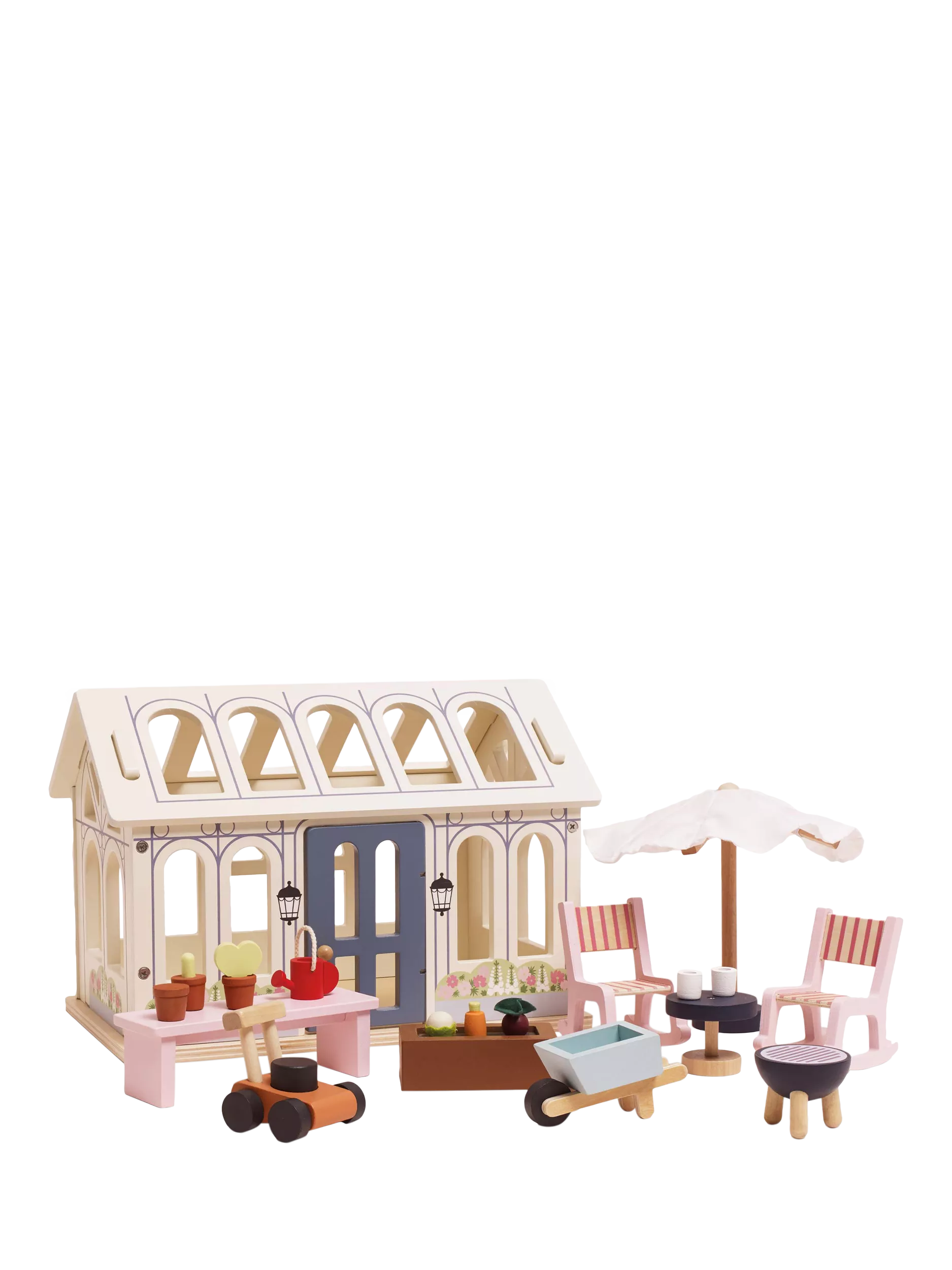Le Toy Van conservatory extension play set, UK version