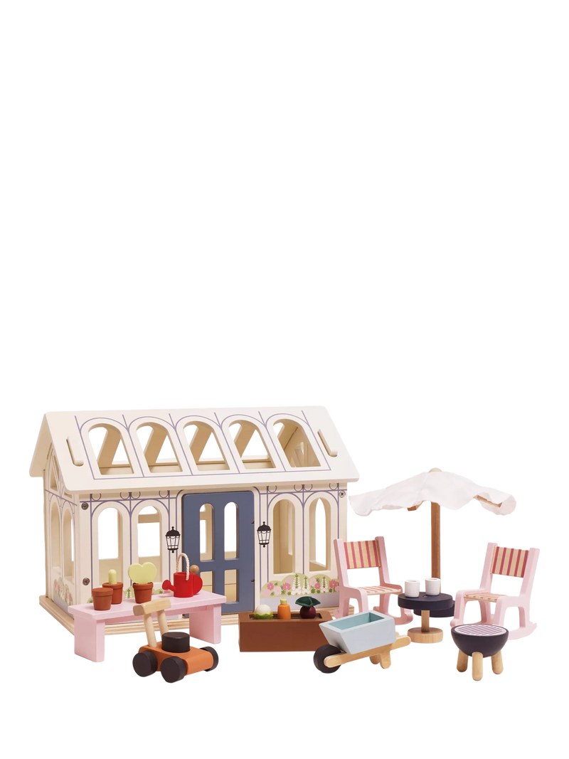 Le Toy Van conservatory extension play set, UK version