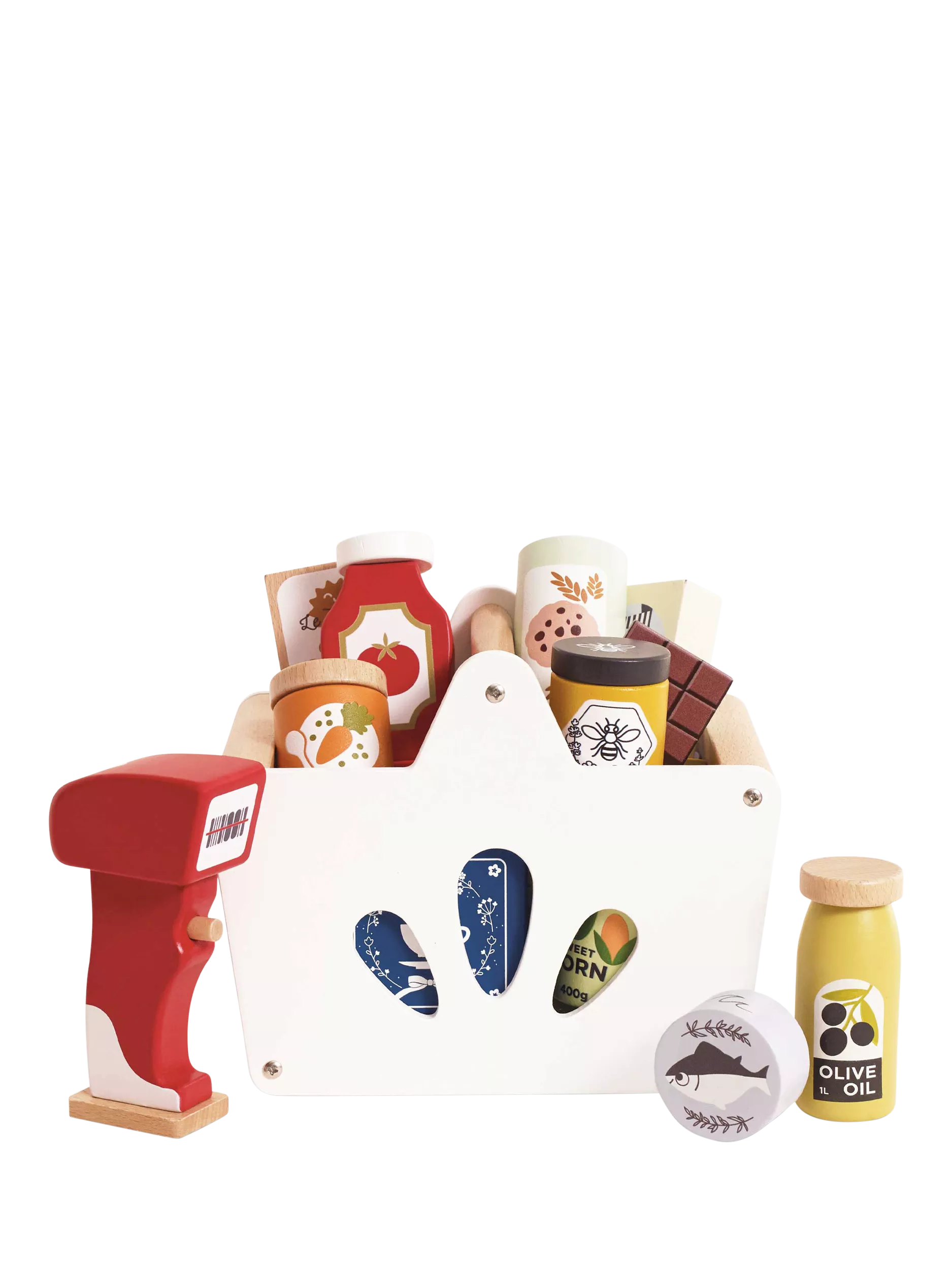 Le Toy Van Grocery Set & Scanner, imported from the UK