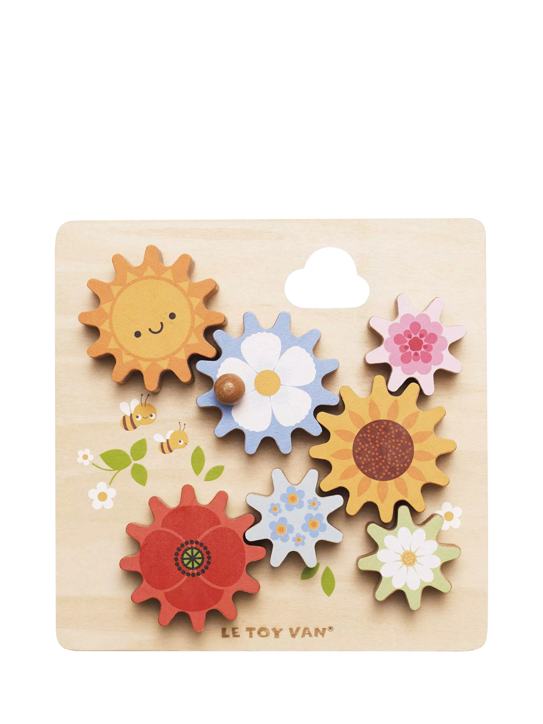 Le Toy Van Meadow Gears and Cogs Set wooden toy - British product