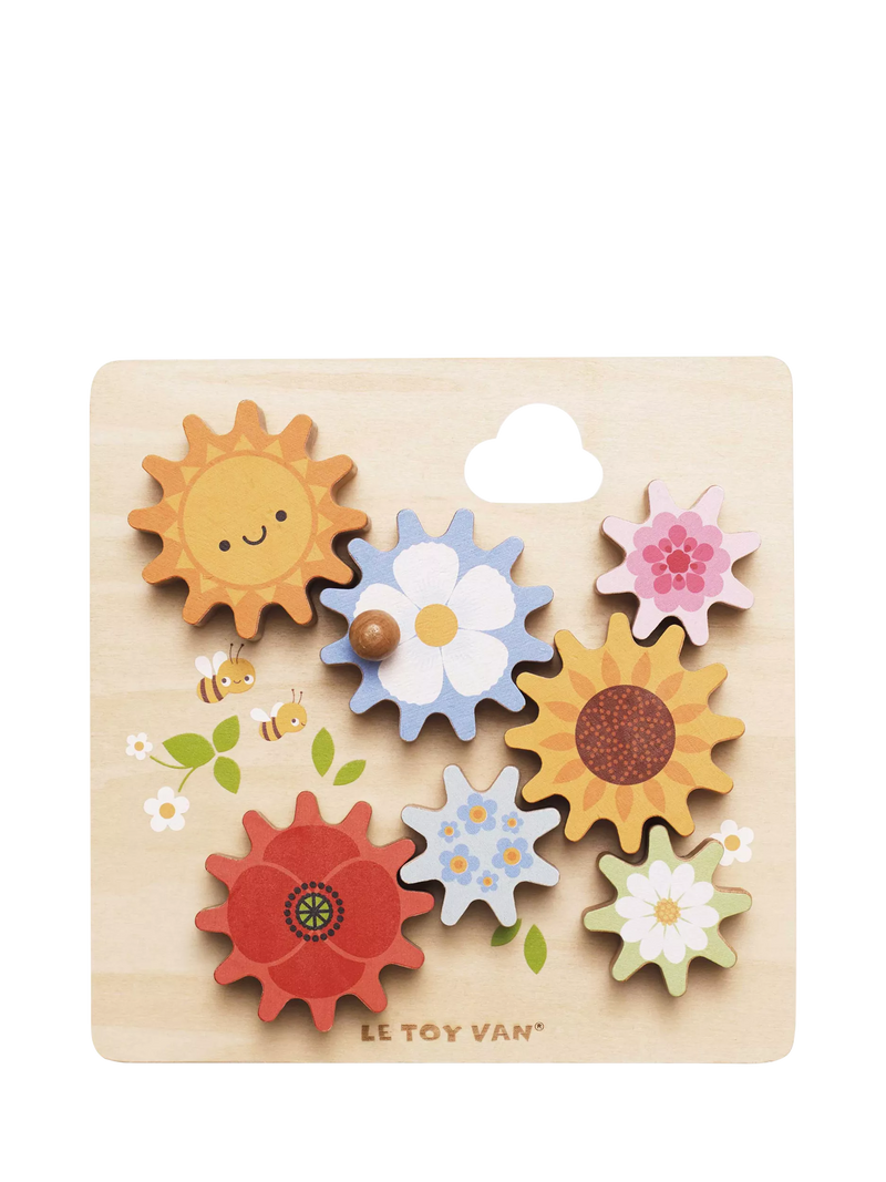 Le Toy Van Meadow Gears and Cogs Set wooden toy - British product