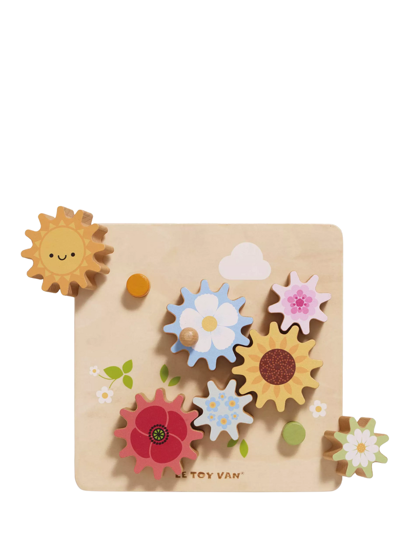 Le Toy Van Meadow Gears and Cogs Set wooden toy - British product