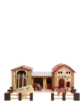 Le Toy Van wooden farmyard stable playset (British brand)