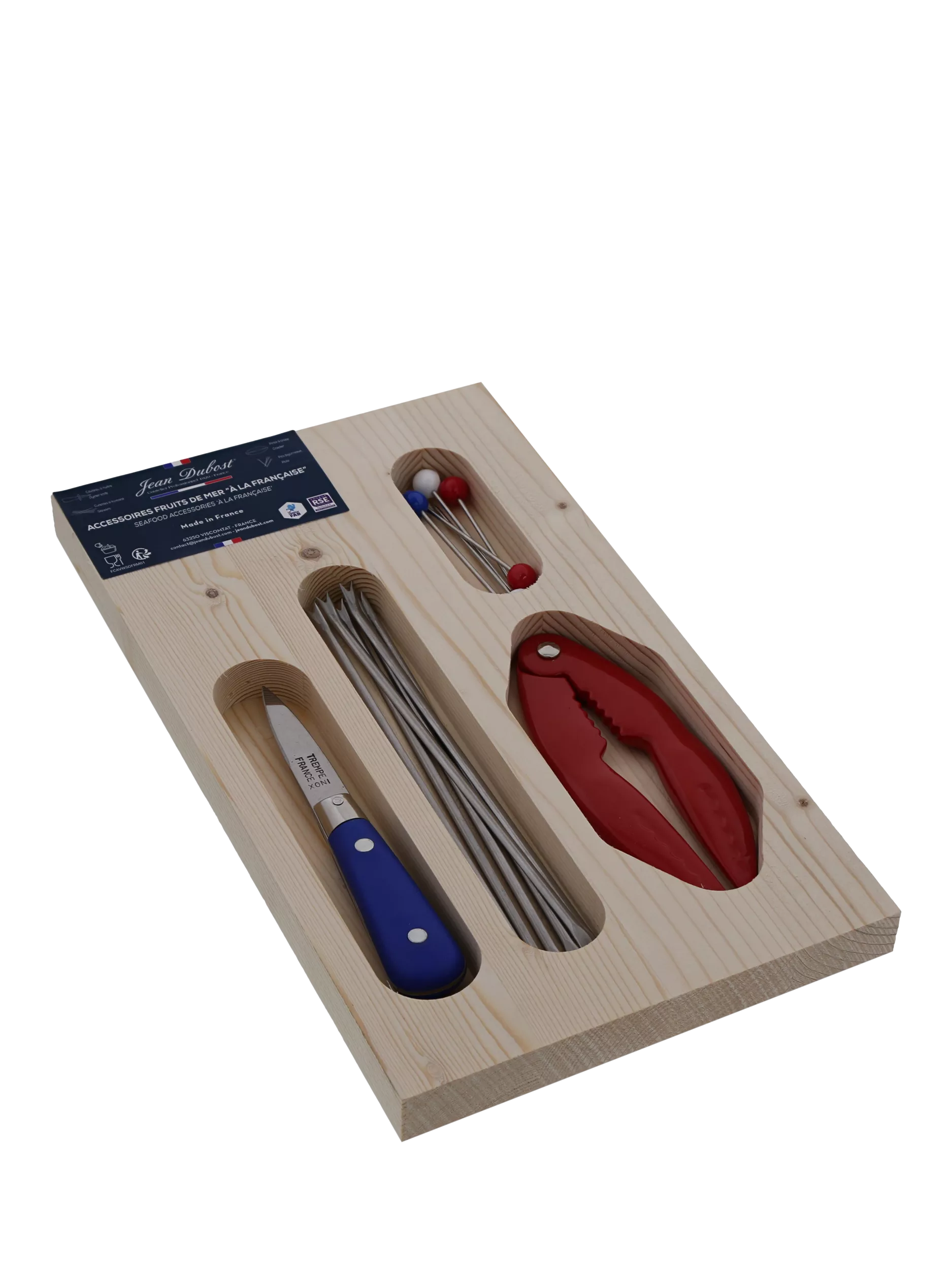 Jean Dubost Laguiole French seafood set 14-piece - British product