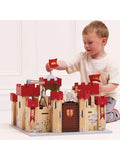 Le Toy Van Lionheart Castle wooden playset, imported from the UK