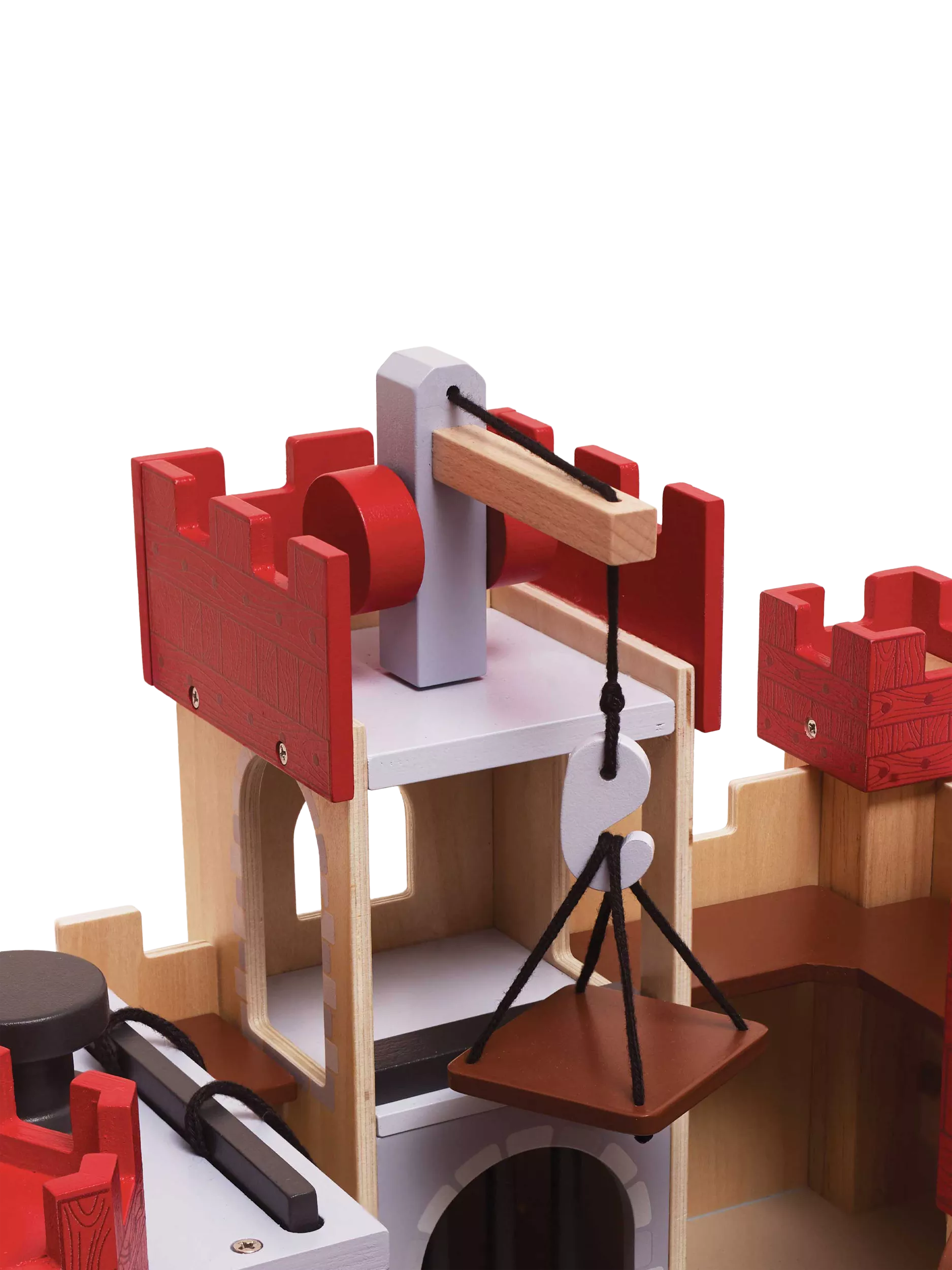 Le Toy Van Lionheart Castle wooden playset, imported from the UK