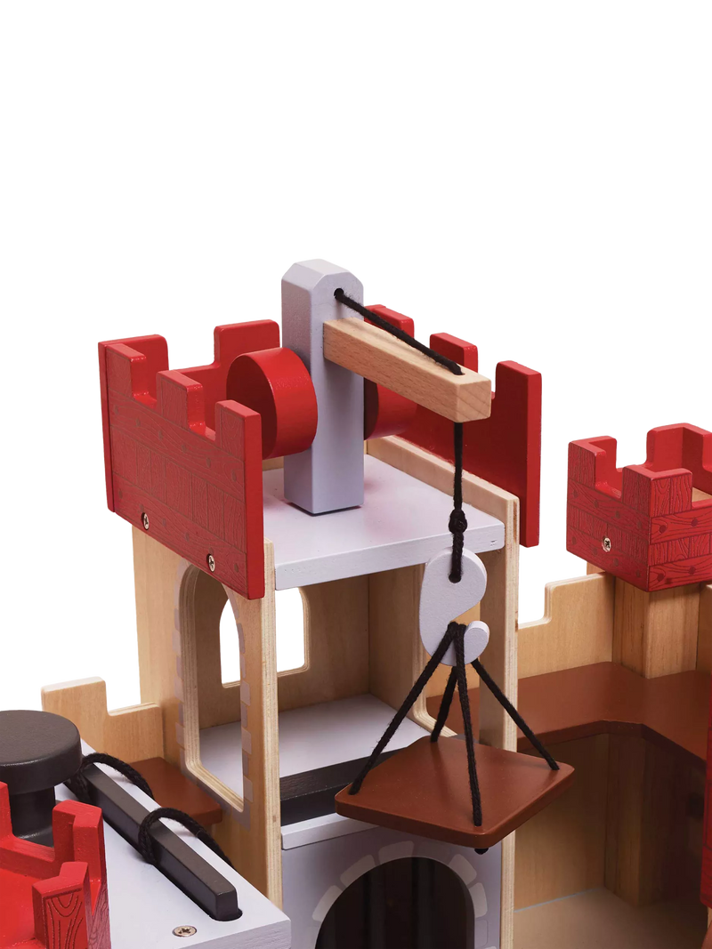 Le Toy Van Lionheart Castle wooden playset, imported from the UK