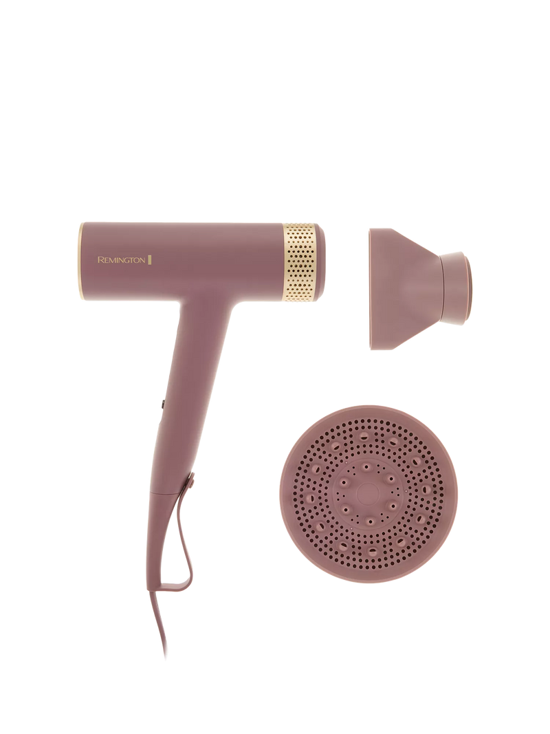 Remington AIRvive Digital hair dryer Mauve, imported from the UK