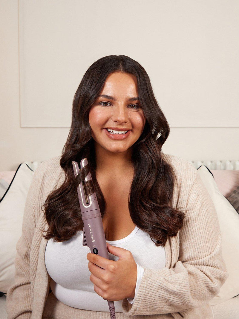 Remington AIRvive curling wand Mauve - British product