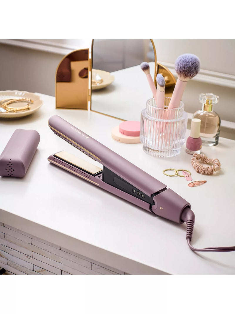 Remington AIRvive Slim hair straightener mauve, imported from the UK