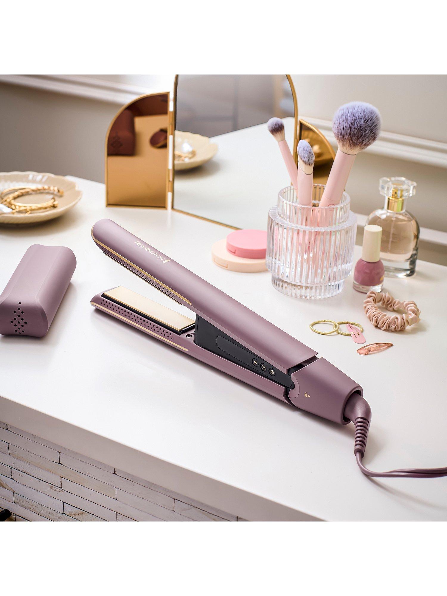Remington AIRvive Slim hair straightener mauve, imported from the UK