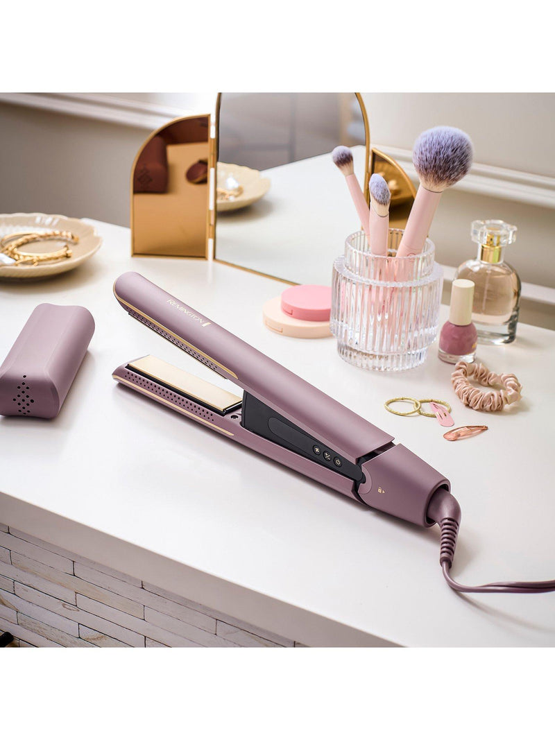 Remington AIRvive Slim hair straightener mauve, imported from the UK
